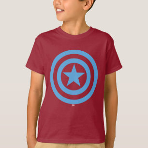 T-shirt Logo de super soldat Captain America