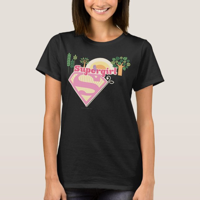 T-shirt Logo de Supergirl (Devant)