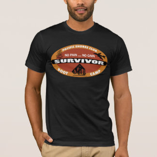 T-shirt Logo de survivant de Bootcamp de Jin