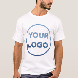 T-shirt Logo de votre entreprise et site Web d'entreprise