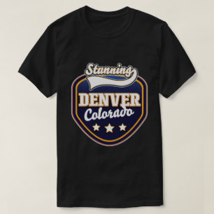 T-shirt Logo de voyage Denver Colorado