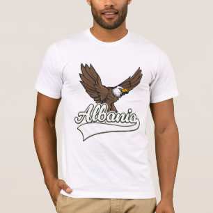 T-shirt Logo de voyage en Albanie