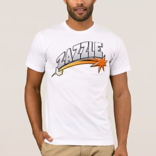 T-shirt Logo de Zazzle (style de bande dessinée)