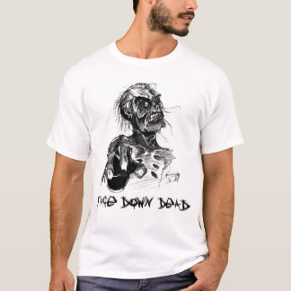 T-shirt Logo de zombi de FDD B&W