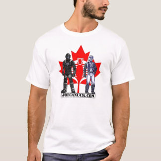 T-shirt logo d'éclaboussure de JoeCanuck.com