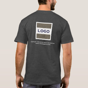T-shirt Logo d'entreprise Heather Grey