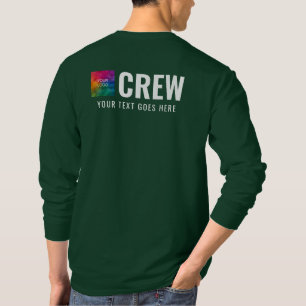 T-shirt Logo d'entreprise Moderne avant et arrière Impress