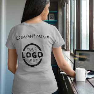 T-shirt Logo d'entreprise personnalisé Uniforme employé