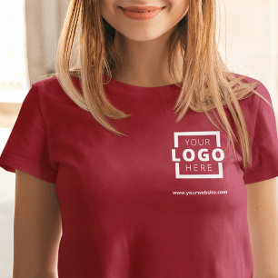 T-shirt Logo d'entreprise personnalisé Uniforme employé