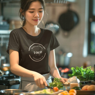 T-shirt Logo d'entreprise simple Personnel de l'entreprise