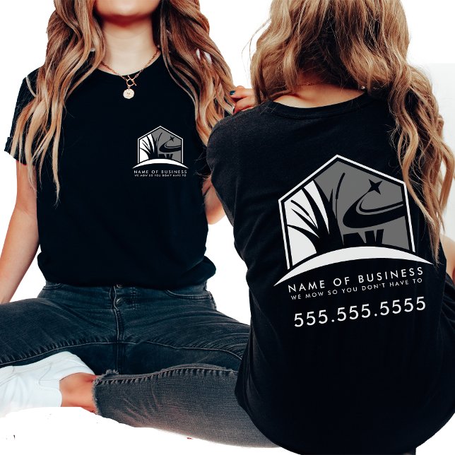 T-shirt Logo d'entretien de pelouse Professionnel Landscap (Créateur téléchargé)