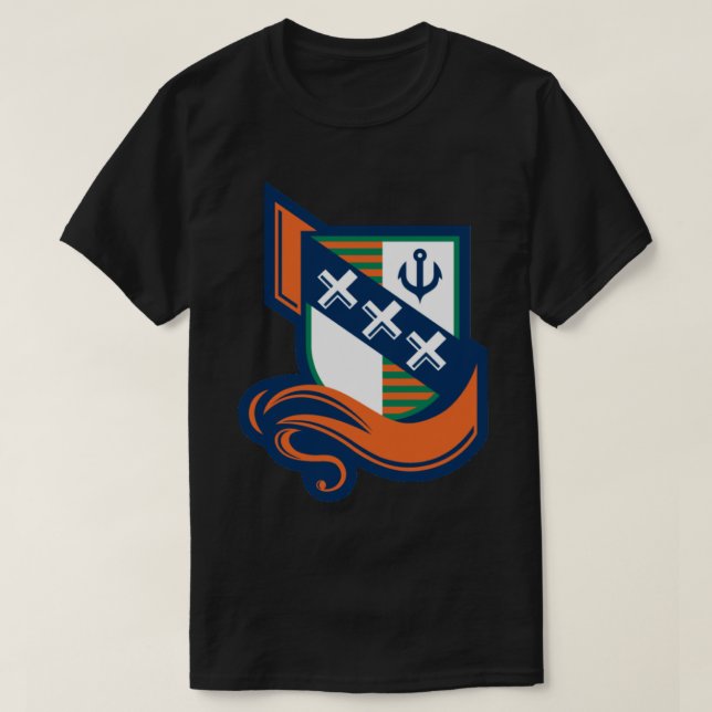 T-shirt Logo des amiraux d'Amsterdam NFLE Sticker (Design devant)