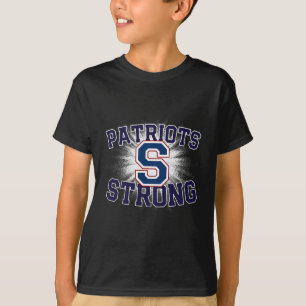 T-shirt Logo des Patriotes du Sud de Parkersburg Drapeau f