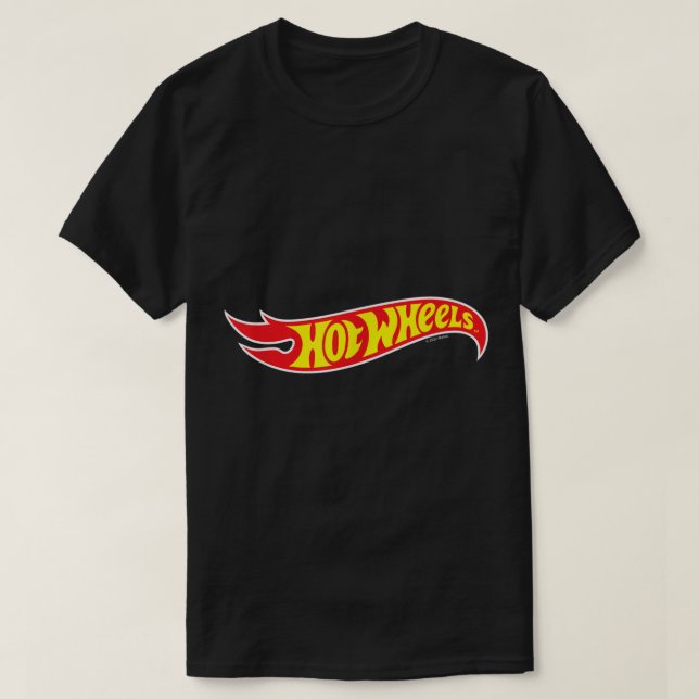T-shirt Logo des roues chaudes (Design devant)