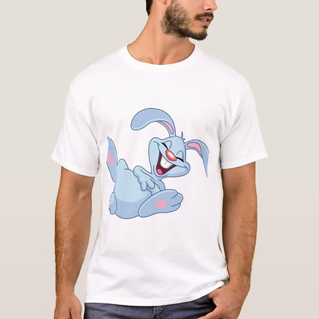 T-shirt logo design funy rabbiet (Devant)