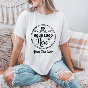 T-shirt Logo Design Personnalisé Marque Personnalisée Mode