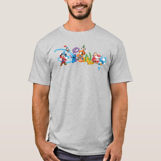 T-shirt Logo Disney | Mickey et ses amis (Devant)