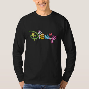 T-shirt Logo Disney Personnages de filles