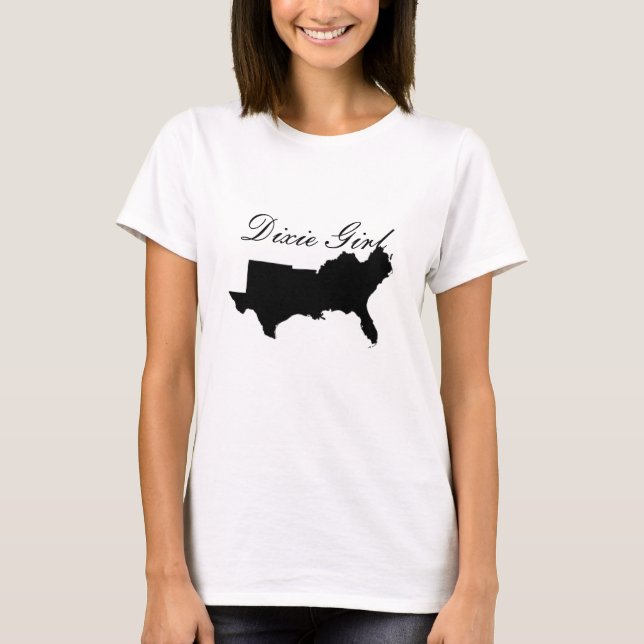 T-shirt Logo Dixie Girl (Devant)