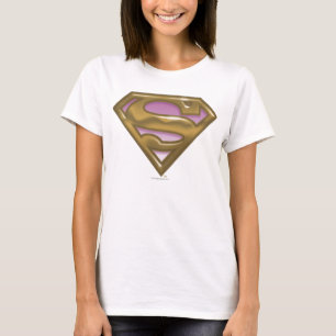 T-shirt Logo d'or de Supergirl