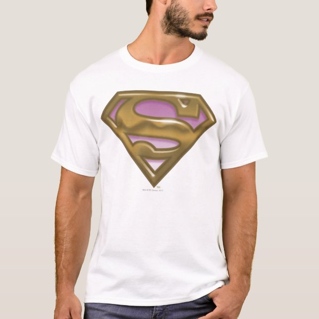 T-shirt Logo doré Supergirl (Devant)