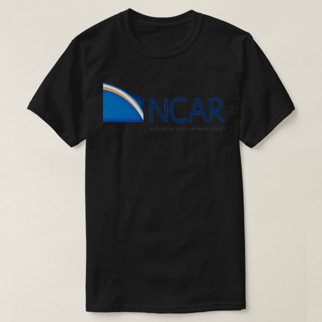 T-shirt Logo du Centre national de recherche atmosphérique (Design devant)