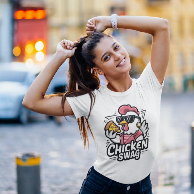 T-shirt Logo du Cool Cluckin Chicken Swag (Créateur téléchargé)