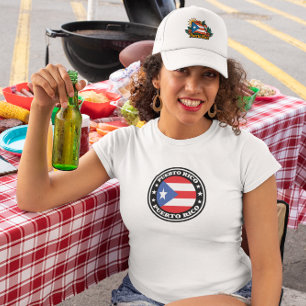 T-shirt Logo du drapeau national de Porto Rico