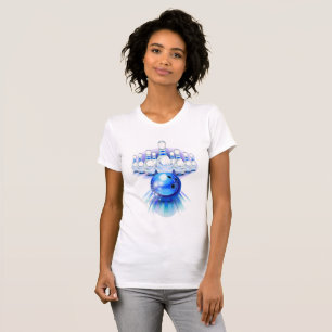 T-shirt Logo du jeu Bowling Strike Pins Balls