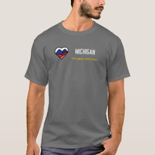 T-shirt Logo du Michigan State Heart