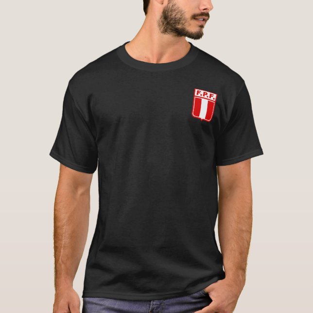 T-shirt Logo du Pérou FPF (Devant)