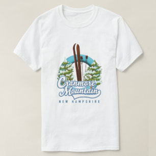 T-shirt Logo du ski du New Hampshire de Cranmore Mountain