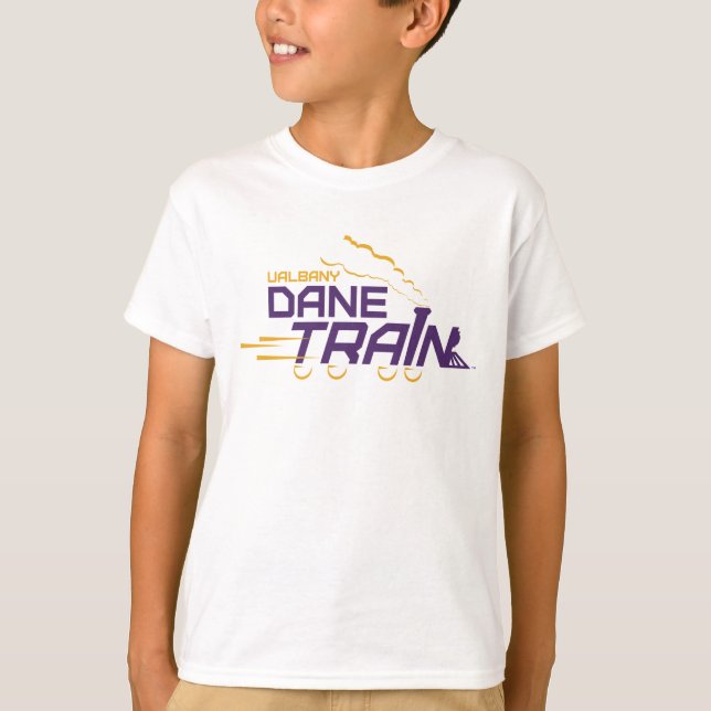 T-shirt Logo du train UAlbany Dane (Devant)