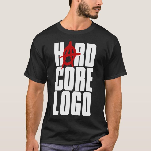 T-shirt Logo dur T-ShirtLogo dur T-Shi classique (Devant)