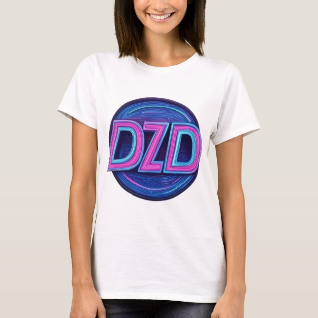 T-shirt Logo DZD 80's Thems Womens (Devant)