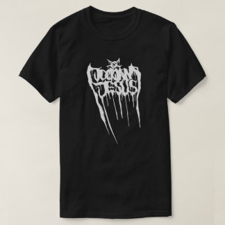 T-shirt Logo en métal de la mort de Jésus de confiture