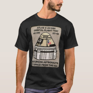 T-shirt Logo Essentiel du test en vol Orbital Starliner 
