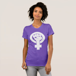 T-shirt Logo, féministe/feminista, égalité/igualidad :