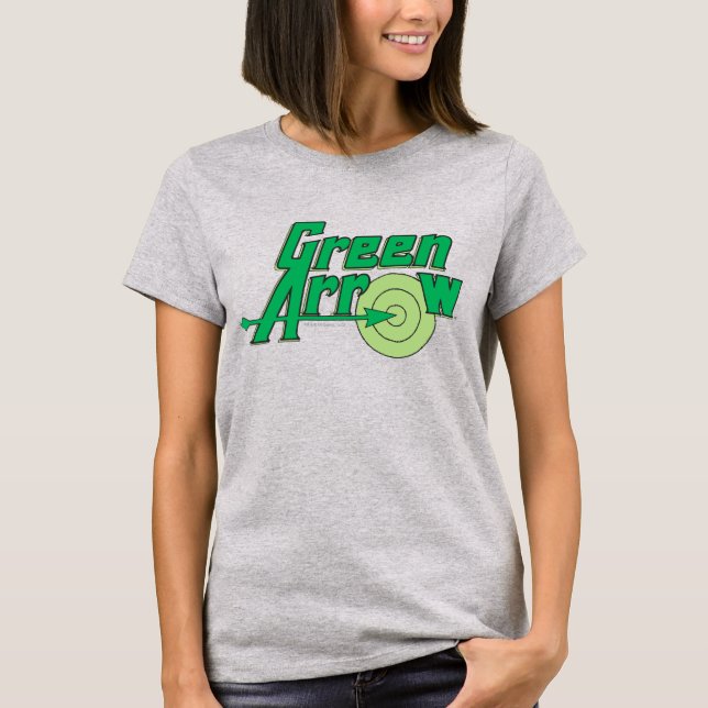 T-shirt Logo Flèche verte (Devant)