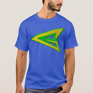 T-shirt logo Flèche verte