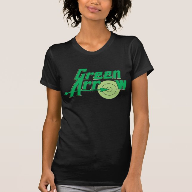 T-shirt Logo Flèche verte (Devant)