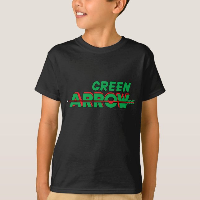 T-shirt Logo Flèche verte 2 (Devant)
