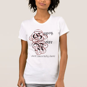 T-shirt Logo gitan de Noire