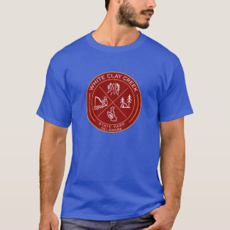 T-shirt Logo héraldique du parc d'État de White Clay Creek
