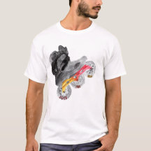 Logo libre T de Nola de patin adapté