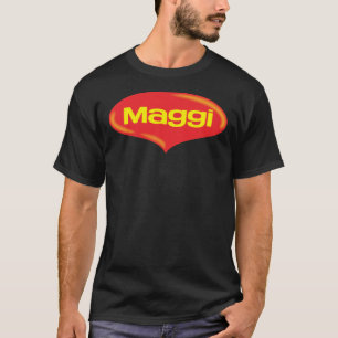 T-shirt Logo Maggi à vie Conception essentielle T-S