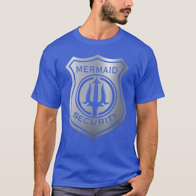 T-shirt Logo Merman Sécurité des costumes Merman (Devant)