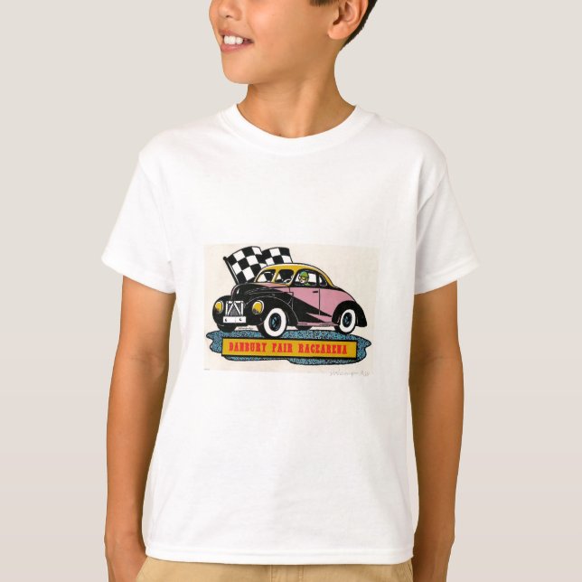 T-shirt Logo modifié par coupé juste de DANBURY Racearena (Devant)
