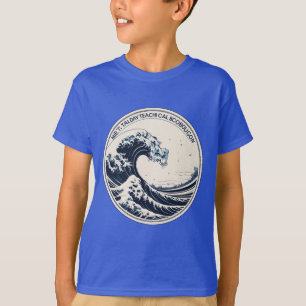 T-shirt Logo Montabeach Ocean Wave ultra-détaillé