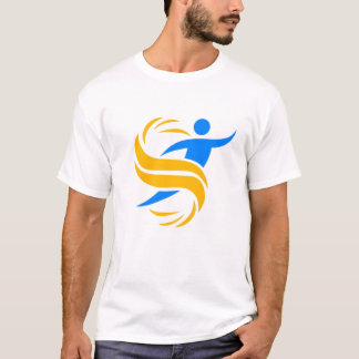 T-Shirt Logo Mouvement Humain Dynamique